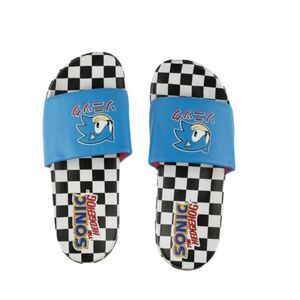Sonic the Hedgehog Men's Novelty Sport Slide Sandals size 9